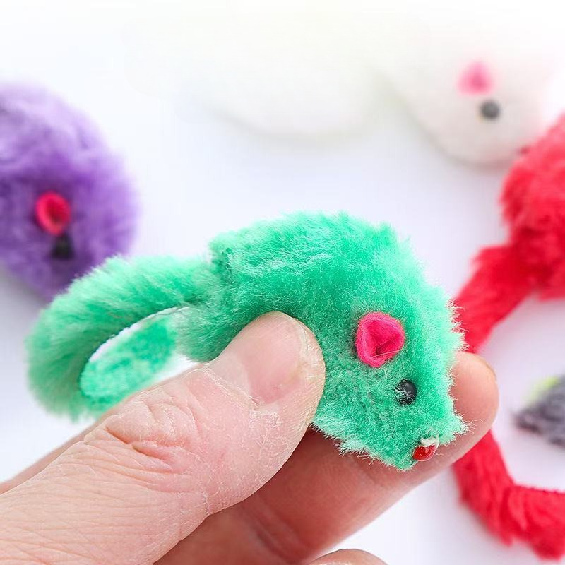 Cat Mouse Toy Squeaky Prefille - Catnip Interactive Plush Mouse recension och pris