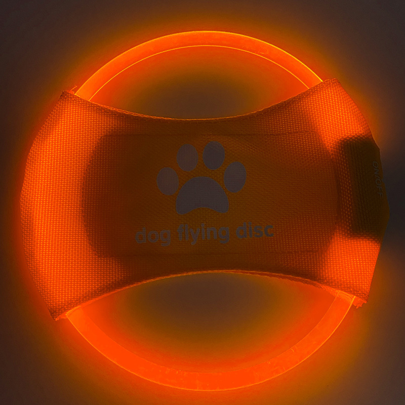 LED Dog Flying Disc,LED Light  - Flying Disc Dog Training Toy recension och pris