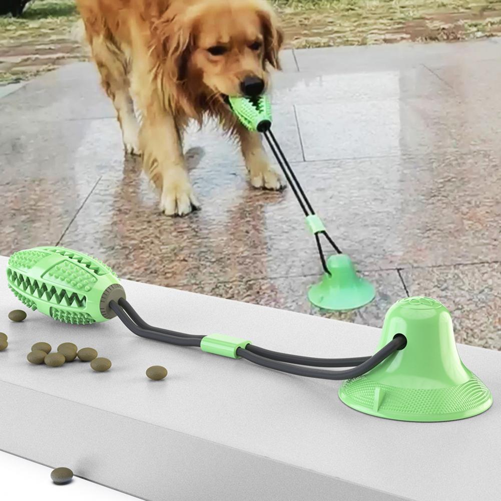 Dog Chew Toys for Aggressive C - Suction Cup Dog Tug Toy recension och pris
