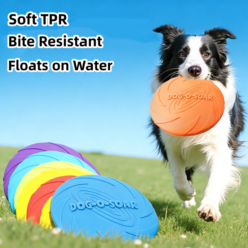 Bite Resistant Flying Disc Toy - Flying Disc Dog Training Toy recension och pris