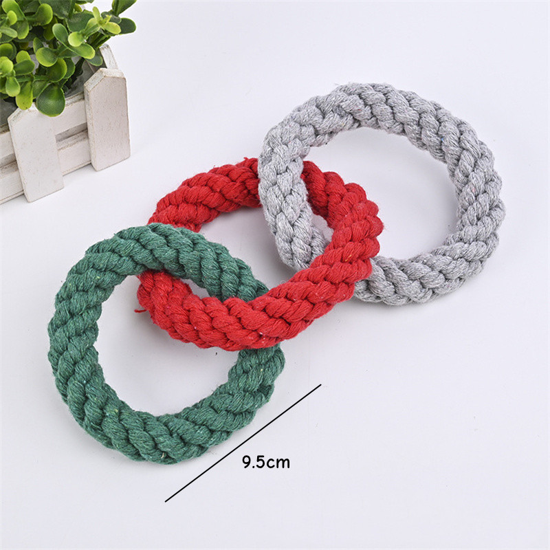 1pc Large Tough Chew Toys for  - Dog Rope Toy Aggressive Chewers recension och pris
