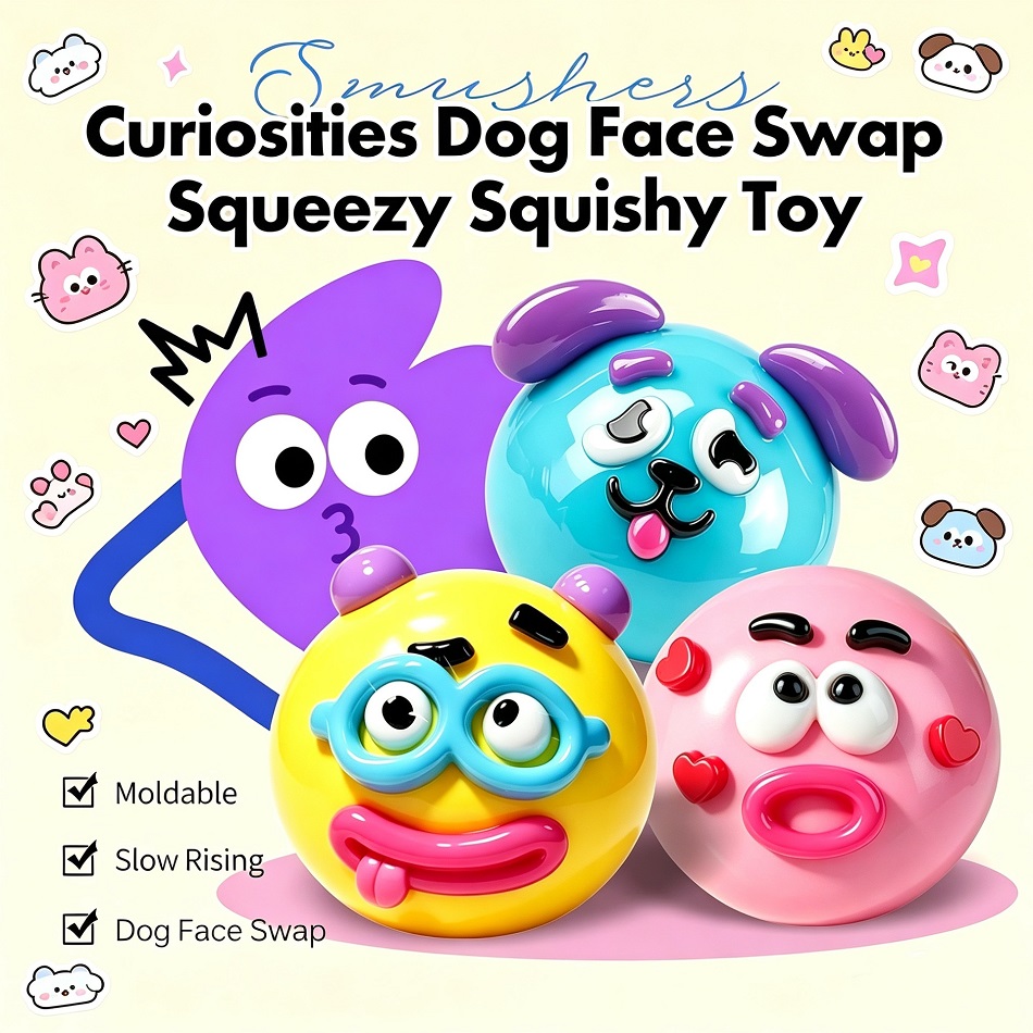 Blind Box Smushers Curiosities - Dog Toys recension och pris