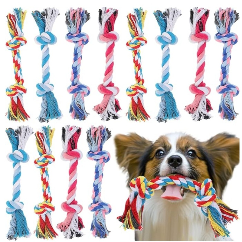 Dog Toy Pet Molar Bite-resista - Interactive Squeaky Plush Dog Toy recension och pris