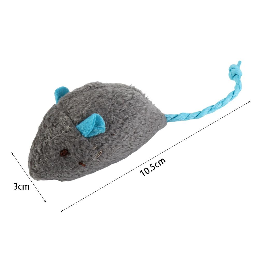 2pcs Funny Plush Soft Interact - Catnip Interactive Plush Mouse recension och pris