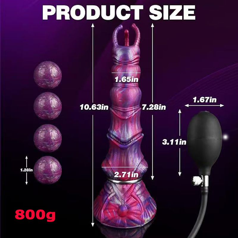 Ovipositor Toy Inflatable Anal - Interactive Squeaky Plush Dog Toy recension och pris