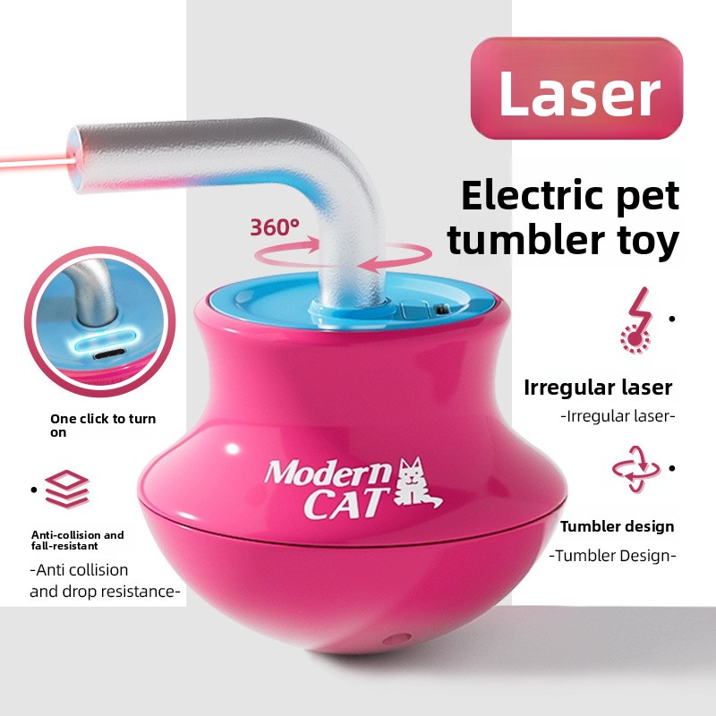 Automatic cat toys: interactiv - Laser Pointer Cat Toy Automatic recension och pris