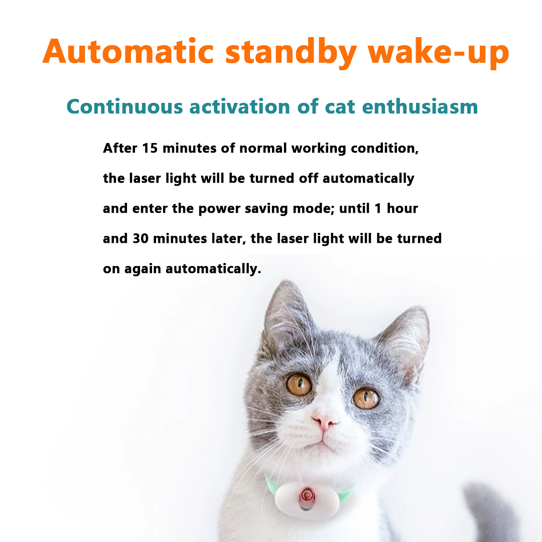 Laser Pointer Collar for Cats  - Laser Pointer Cat Toy Automatic recension och pris