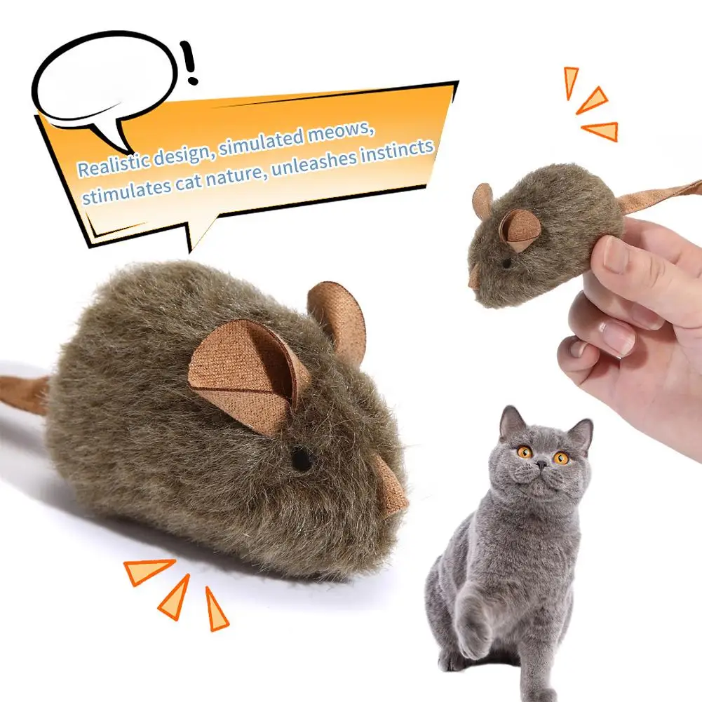 Funny Plush Mice Cat Toy Simul - Catnip Interactive Plush Mouse recension och pris