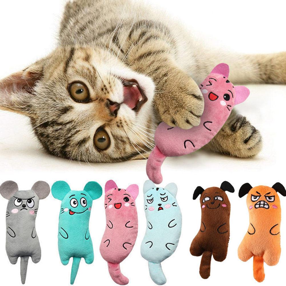 Cartoon Expression Cat Toys Pl - Catnip Interactive Plush Mouse recension och pris