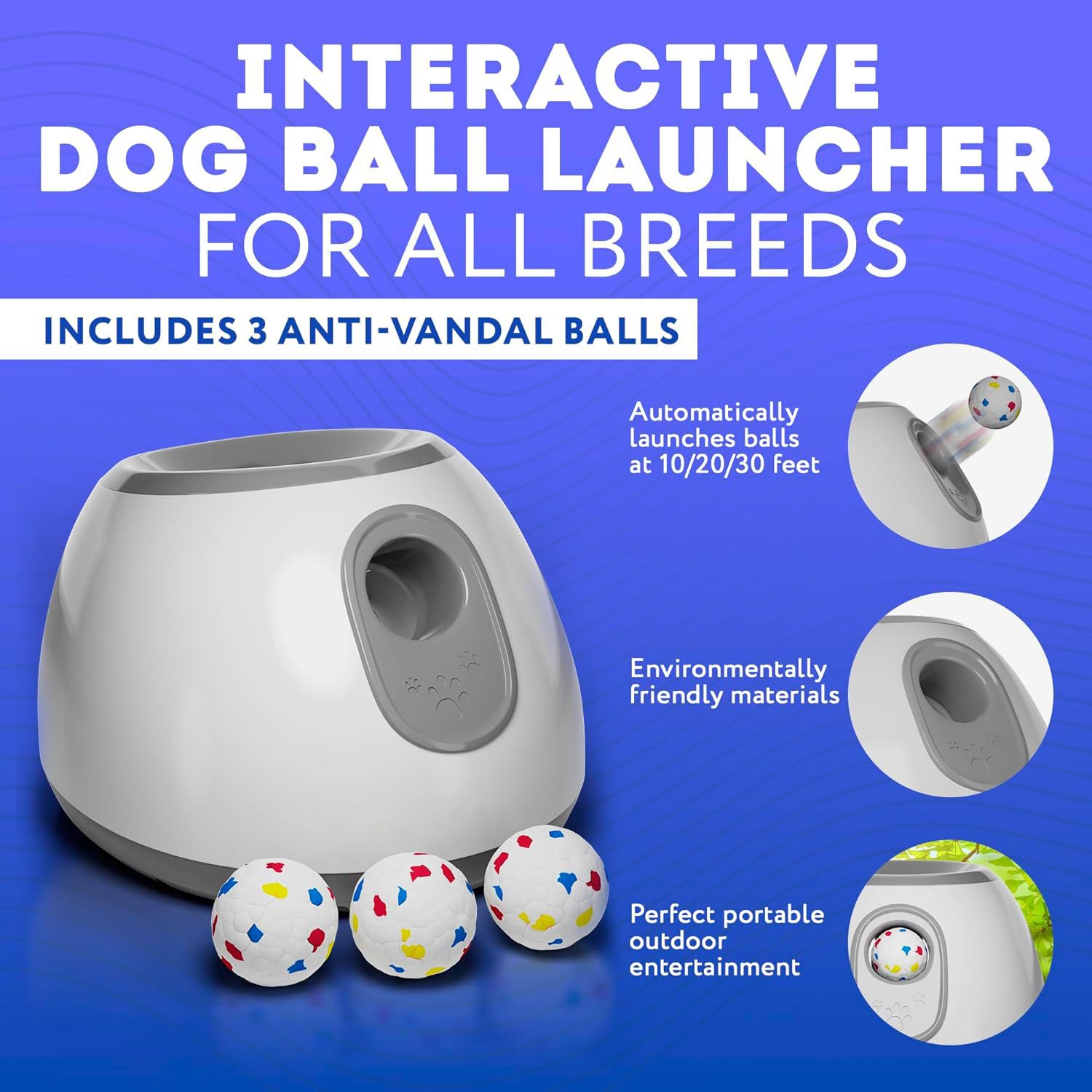 Pet Ball Dispenser Dog Toy Bal - Suction Cup Dog Tug Toy recension och pris