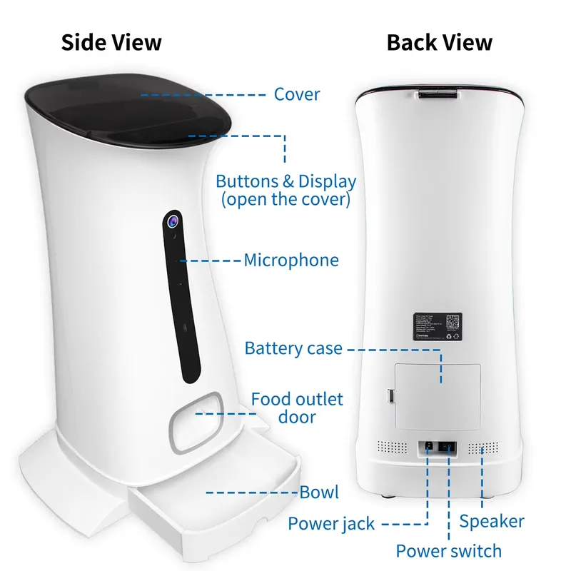 Wifi Pet Feeder Camera For Voi - Pet Feeders recension och pris
