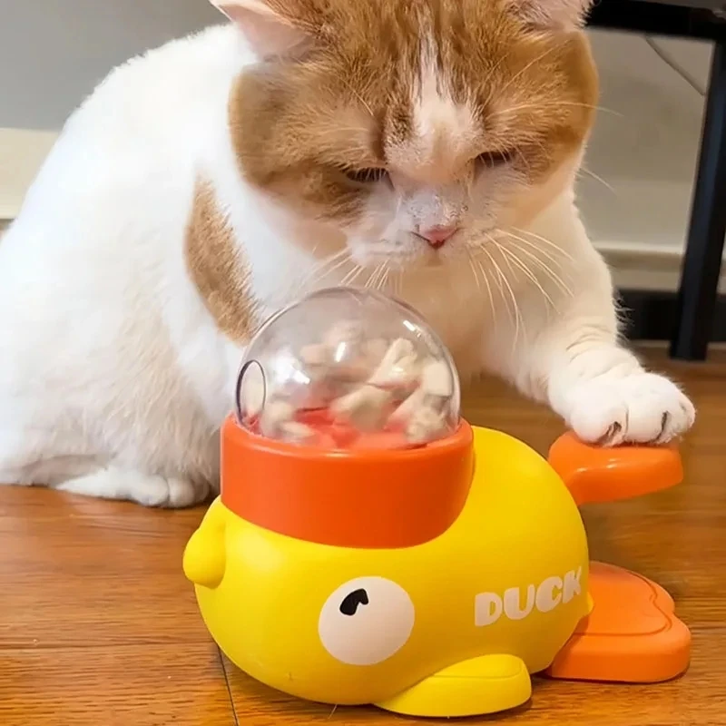 Yellow Duck-Shaped Interactive - Dog Puzzle Feeder Toy recension och pris