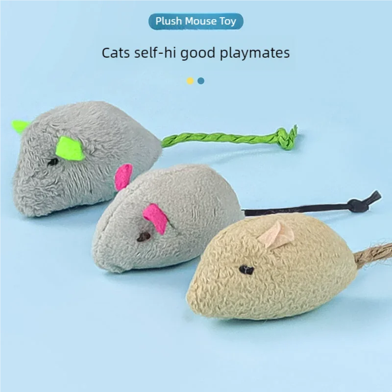 Pet Toy Catnip Mice Cats Toys  - Catnip Interactive Plush Mouse recension och pris