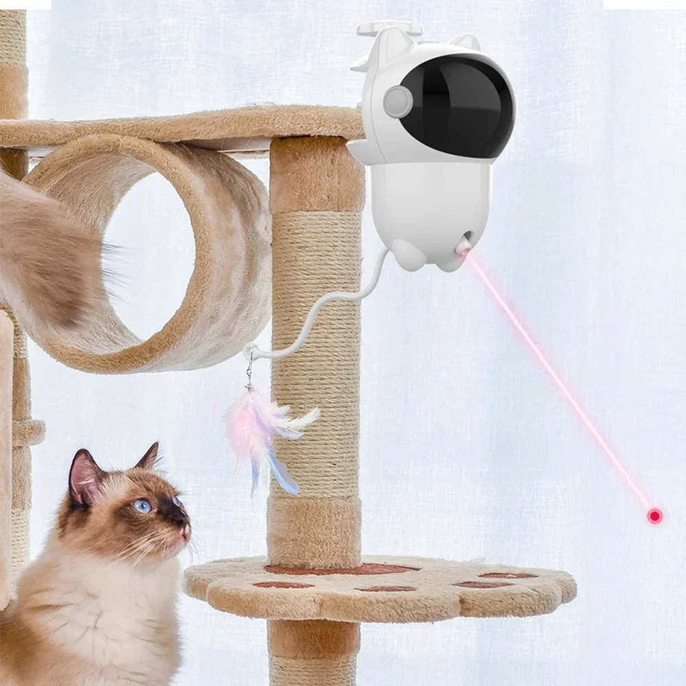 360 Interactive Cat Laser Toy  - Laser Pointer Cat Toy Automatic recension och pris