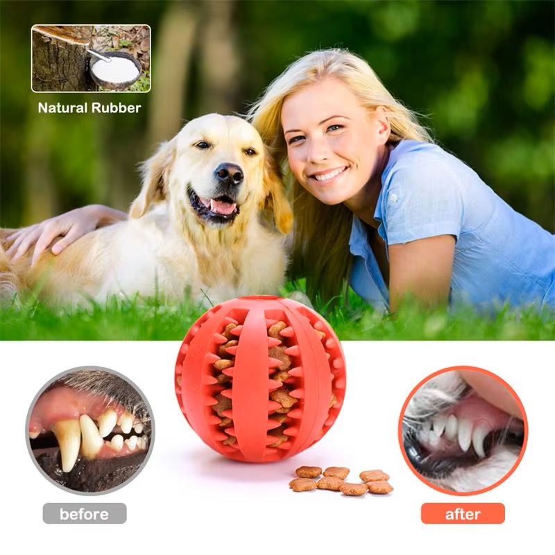 Interactive Silicone Rubber Ba - Dog Puzzle Feeder Toy recension och pris