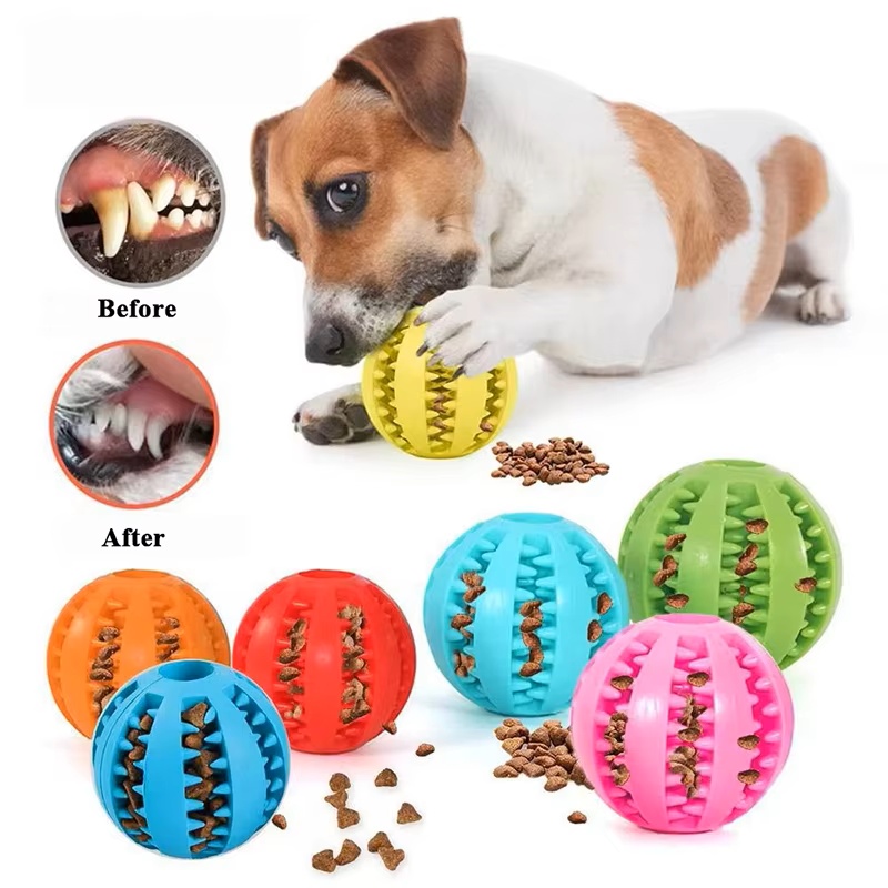 Interactive Silicone Rubber Ba - Dog Puzzle Feeder Toy recension och pris