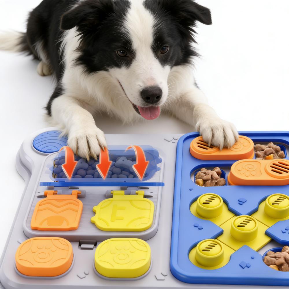 Dog Puzzle Toy & Pet Feeder -  - Snuffle Mat For Dogs recension och pris