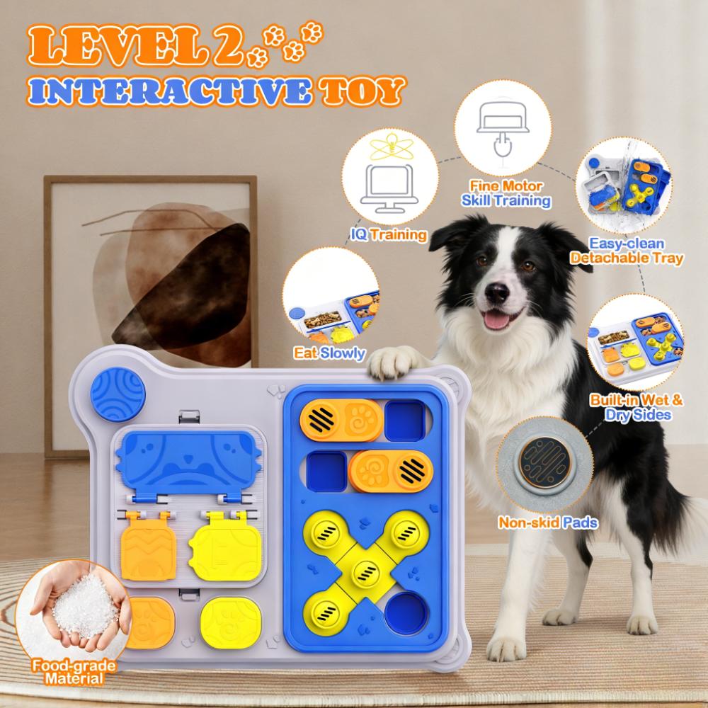 Dog Puzzle Toy & Pet Feeder -  - Snuffle Mat For Dogs recension och pris
