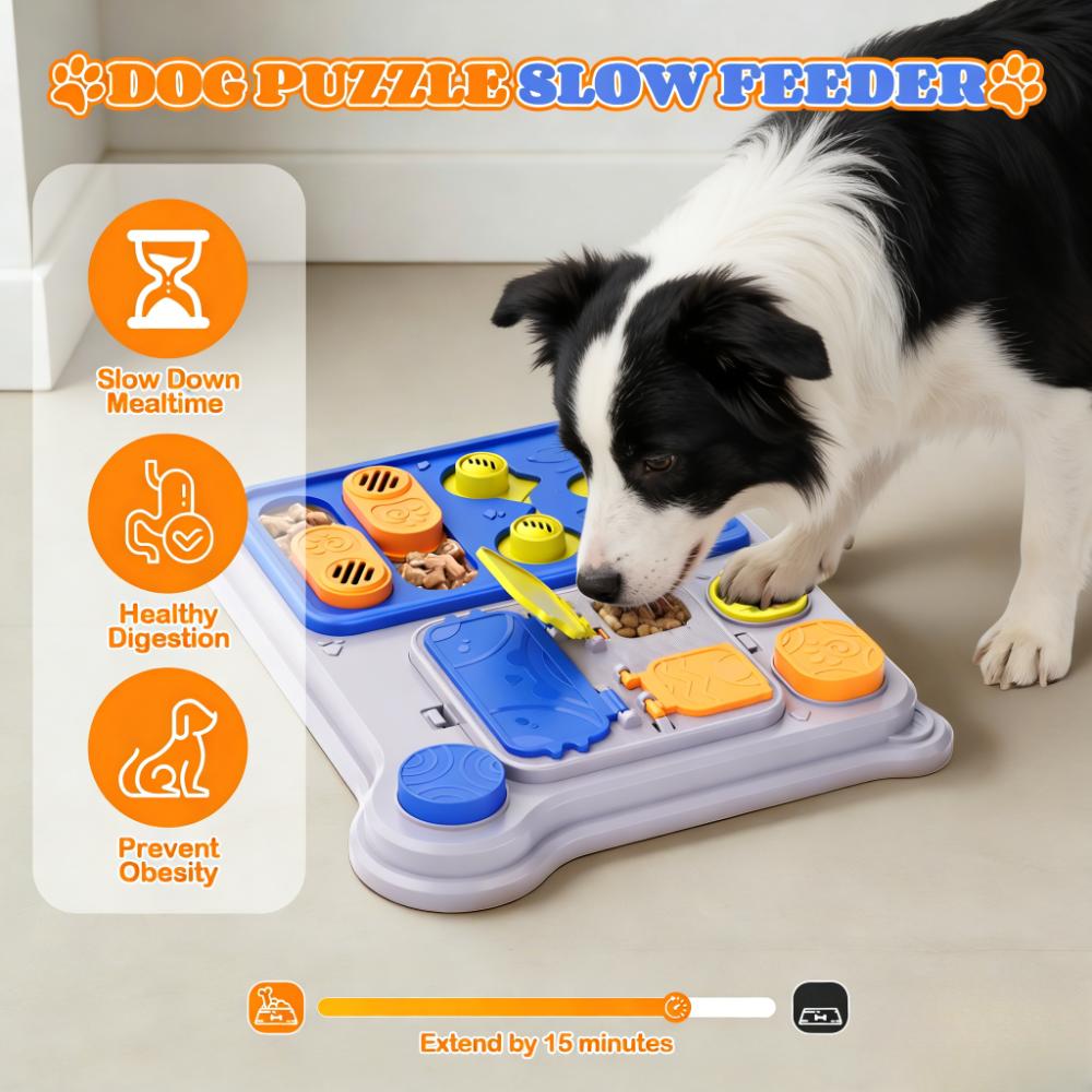 Dog Puzzle Toy & Pet Feeder -  - Snuffle Mat For Dogs recension och pris