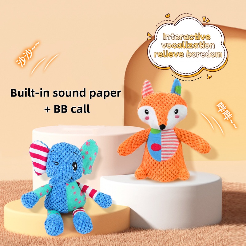 Interactive Splicing Style Pet - Interactive Squeaky Plush Dog Toy recension och pris