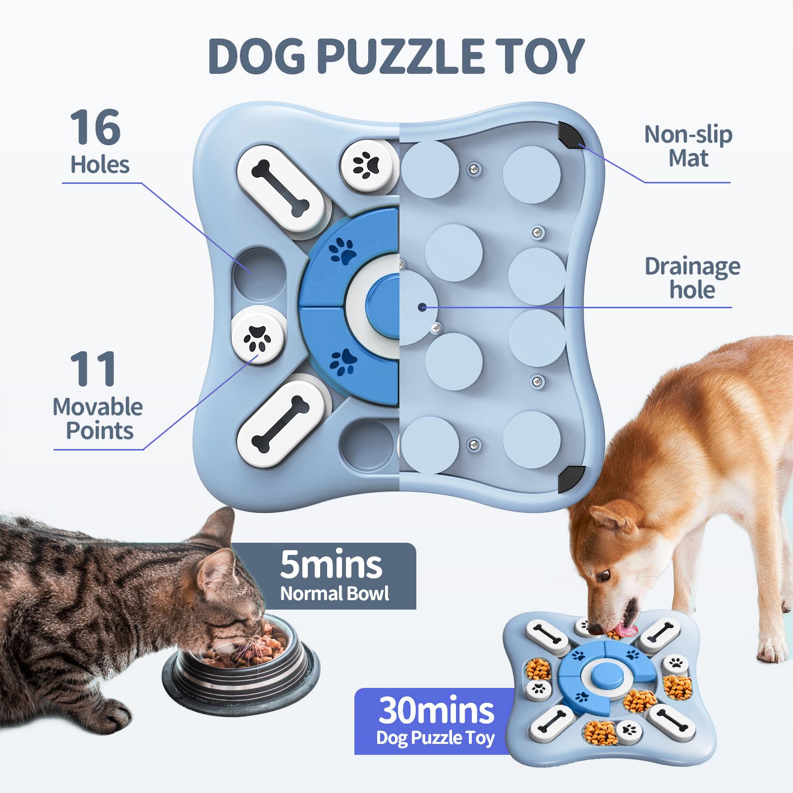 Dog Toys Slow Feeder Interacti - Dog Puzzle Feeder Toy recension och pris