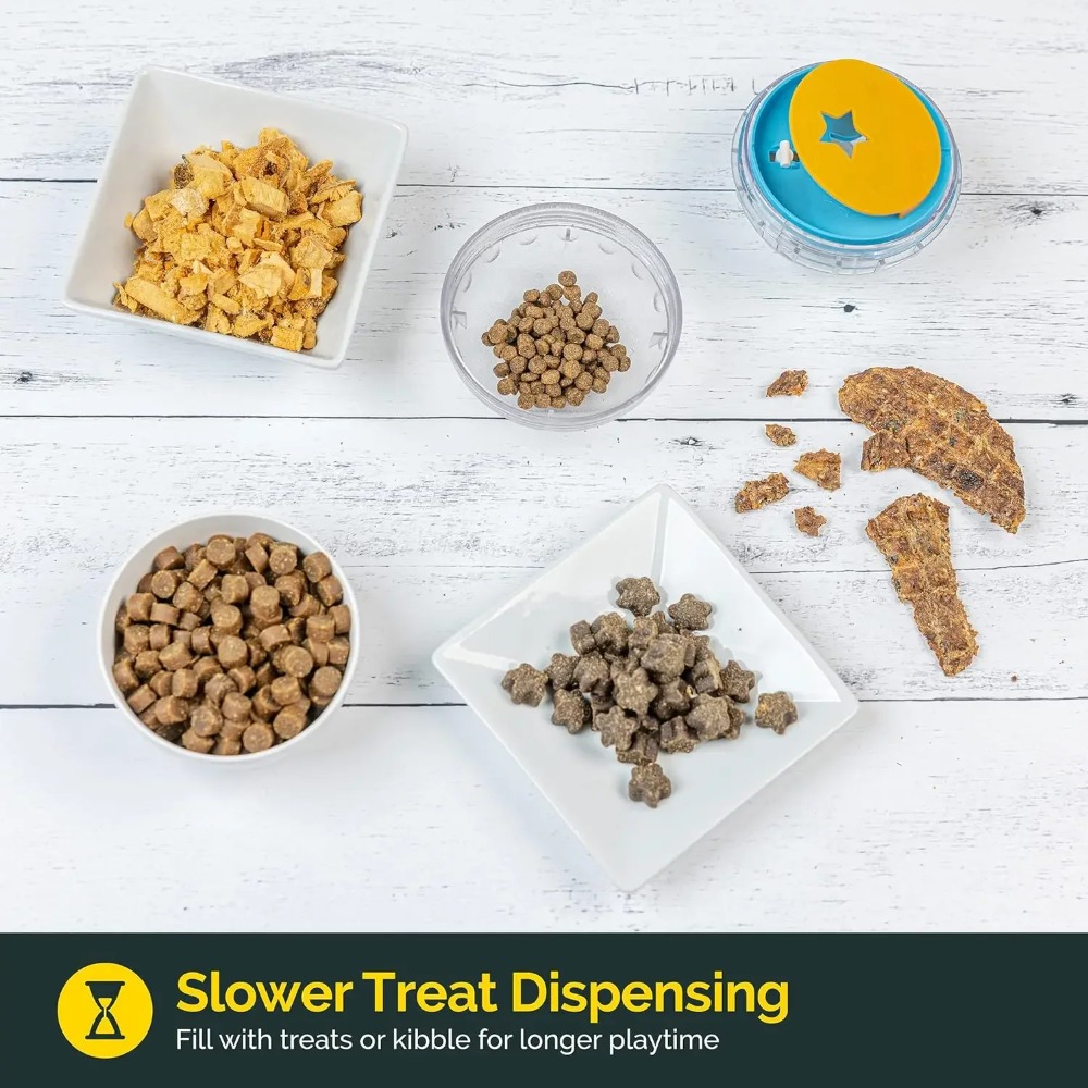 IQ Treat Ball Dog Treat Dispen - Dog Puzzle Feeder Toy recension och pris