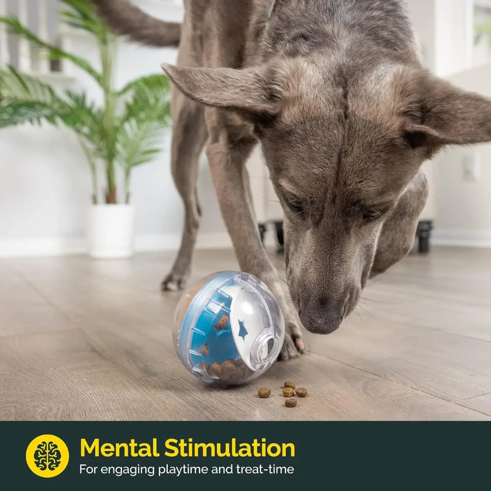 IQ Treat Ball Dog Treat Dispen - Dog Puzzle Feeder Toy recension och pris